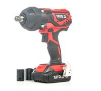 Cordless Impact Wrench 18V/2.0Ah, 1/2" - 300 Nm, Lithium-Ion, With Sockets