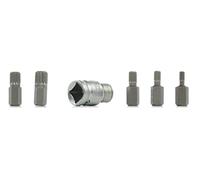 Yato YT Professional Spline Bits Set 6 Pcs 1/2-Inch Adaptor (YT-0414)