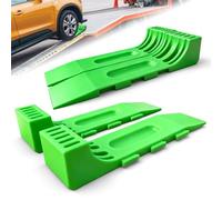 YATOINTO 4 Pack Tire Skates with Interlocking & Expandable Design - Heavy Duty Tow Truck Accessories for Car Haulers, Flat Beds, Wreckers, and Rollback Carriers