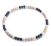 YATOJUZI Baseball Necklace for Men 16"/18"/20" Glitter Rhinestone Clay Beaded Necklace for Men Shiny Cool Baseball Accessories Drip Necklaces Gifts for Players Team Lovers, 20inches, Rhinestone, No