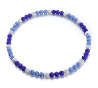 YATOJUZI Baseball Necklace for Men 16"/18"/20" Glitter Rhinestone Clay Beaded Necklace for Men Shiny Cool Baseball Accessories Drip Necklaces Gifts for Players Team Lovers, 16inches, Rhinestone, No