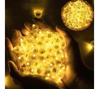 YATOSEEN 150pcs Warm Balloon Lights, Mini LED Light for Balloons for Party Decorations, Balloon Paper Lantern LED Ball Lamp Waterproof Led Light for Birthday Halloween Christmas Decoration