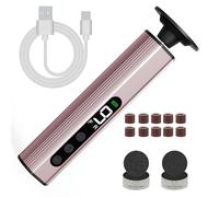 YATOSEEN Electric Foot Callus Remover, 2 in 1 Rechargeable Foot File with Sandpaper Discs & Grinding Heads, 9 Speeds Electric Foot Callus Remover, for Feet Dead Skin Heel Callus Hardskin Dry Cracks