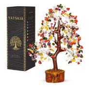 YATSKIA Mix Chakra Gemstone Tree Tree Feng Shui Bonsai for Crystal Energy Generator Chakra Balancing Reiki Healing Emf Protection Money Home Decor