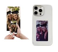 YATUO DIY E-Ink Phone Case for iPhone 15 Pro Max APP Operation Smart Photo Rear Projection Customiza Phone Case Instantly Display Photos On The Ink Screen Back Cover Personalize Your Phone case White