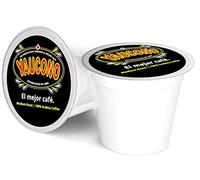 Yaucono Ground Medium Roast Arabica Coffee Single-Serve Pods, 72 Count, Compatible with Keurig K Cup Brewers
