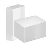 Yauhar 100Pcs 3"x4" Hard Protective Card Sleeves Holder, Standard PVC Baseball Card Protectors Clear Top Loader for Game Card, Trading Card, Sports Card, Business Card