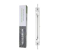 YauldSun Grow Bulbs DE HPS 1000W Full Spectrum Double Ended High Pressure Sodium Indoor Plant Growth Lamp High PAR CCT 2100K 1 Pack