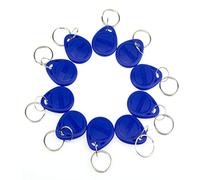 YAVIS 50pcs RFID Badges Keyfobs Smart ID Key Tag 125KHz Access Card Door Control Proximity EM4100 TK4100 Keyfobs RFID NFC Token Badge Holder