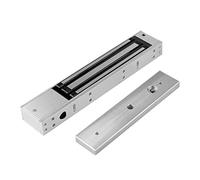 YAVIS Waterproof Electric Magnetic Lock 600Lbs DC 12V for Door Access Control System - Fail-Safe Electromagnet Lock, Indoor & Outdoor