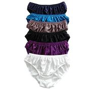 Yavorrs Men's Silk Briefs, 100% Silk Underwear, 6-Pack, M-2XL, Classic Style (UK, Alpha, XXL, Regular, Regular, B)