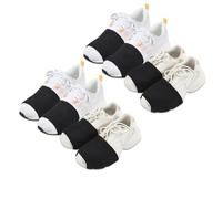 YAVOUN Socks for Dancing - 4 Pairs, Dance Shoe Covers for Dancer Easy pivoting and Sliding on Sticky Indoor Dance Floors, Blak+white