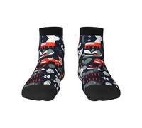 YaWea African Animals2 print Standing Pencil Case, Cute Stand up Pencil Pouch, Telescopic Pen Pouch, Portable Pencil Holder