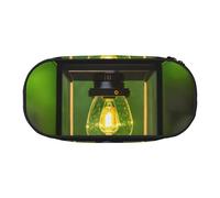 YaWea Firefly and Lantern print Large Capacity Pencil Case Organizer Storage Bag Big Pencil Pouch for College Home Office