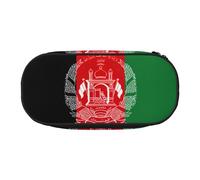 YaWea Flag of Afghanistan print Large Capacity Pencil Case Organizer Storage Bag Big Pencil Pouch for College Home Office