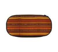 YaWea Native American Pattern print Large Capacity Pencil Case Organizer Storage Bag Big Pencil Pouch for College Home Office