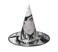 YaWea We Can Do It1 Print Hanging Witch Hats,Foldable Pointed Cap,Costume Accessory Caps,For Halloween Party-2pcs