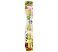 Yaweco Natural Medium Dent Brush Refill Pack of 1 500 g