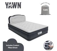 Yawn Yawn Air Bed With Fitted Sheet Included, Double One Colour
