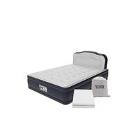 Yawn Air Bed Deluxe With Custom Fitted Sheet Included, Double One Colour