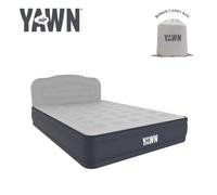 YAWN Air Bed (King) Self-inflating motorised luxury air bed with built-in headboard.