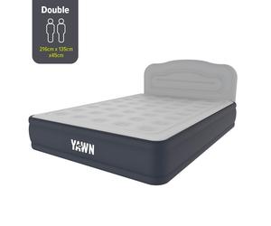 YAWN Air Bed with Fitted Sheet Deluxe Model Self-inflating Bed Camping Mattress
