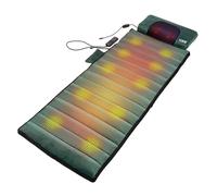 eZwell 3-in-1 Massage Remedy System Mattress by Yawn Air Standard Size - Vibrational, Shiatsu & Infrared Heat Therapy - Detachable Ergonomic Pillow - 8 Vibration Motors - 6 Shiatsu Nodes - Memory Foam