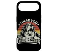 Yawn St Bernard I Hear You I'm Just Not Listening Dog Retro Case for iPhone Air