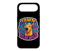 Yawn To Be Wild Funny Yawning Llama Lazy Sleepy Tired Alpaca Case for iPhone Air