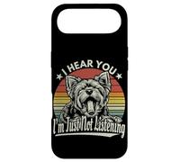 Yawn Yorkshire Terrier I Hear You I Just Not Listening Retro Case for iPhone Air