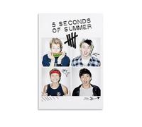 YAWRGJWRG 5 Seconds of Summer（2） Posters Decorative Aesthetic Canvas Poster Wall Art Decor Living Modern Family Bedroom Music Movie Poster 12x18inch(30x45cm) Unframe-style