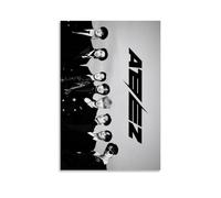YAWRGJWRG ATEEZ Posters Decorative Aesthetic Canvas Poster Wall Art Decor Living Modern Family Bedroom Music Movie Poster 12x18inch(30x45cm) Unframe-style