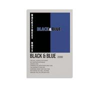 YAWRGJWRG Backstreet Boys Black & Blue Posters Decorative Aesthetic Canvas Poster Wall Art Decor Living Modern Family Bedroom Music Movie Poster 08x12inch(20x30cm) Unframe-style