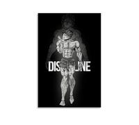 YAWRGJWRG Baki The Grappler（8） Posters Decorative Aesthetic Canvas Poster Wall Art Decor Living Modern Family Bedroom Music Movie Poster 20x30inch(50x75cm) Unframe-style