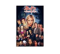 YAWRGJWRG Buffy The Vampire Slayer（4） Posters Decorative Aesthetic Canvas Poster Wall Art Decor Living Modern Family Bedroom Music Movie Poster 12x18inch(30x45cm) Unframe-style