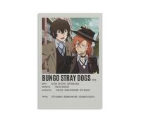 YAWRGJWRG Bungo Stray Dogs Movie（1） Posters Decorative Aesthetic Canvas Poster Wall Art Decor Living Modern Family Bedroom Music Movie Poster 12x18inch(30x45cm) Unframe-style