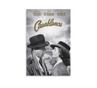 YAWRGJWRG Casablanca 1942（2） Posters Decorative Aesthetic Canvas Poster Wall Art Decor Living Modern Family Bedroom Music Movie Poster 24x36inch(60x90cm) Unframe-style