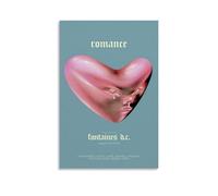 YAWRGJWRG Fontaines D.C. Romance Posters Decorative Aesthetic Canvas Poster Wall Art Decor Living Modern Family Bedroom Music Movie Poster 08x12inch(20x30cm) Unframe-style