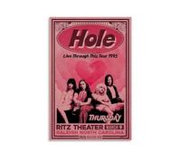 YAWRGJWRG Hole Band Live Through This（1） Posters Decorative Aesthetic Canvas Poster Wall Art Decor Living Modern Family Bedroom Music Movie Poster 08x12inch(20x30cm) Unframe-style