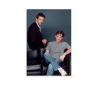 YAWRGJWRG House, M.D House And Wilson Posters Decorative Aesthetic Canvas Poster Wall Art Decor Living Modern Family Bedroom Music Movie Poster 16x24inch(40x60cm) Unframe-style