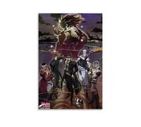 YAWRGJWRG Jojo's Bizarre Adventure Posters Decorative Aesthetic Canvas Poster Wall Art Decor Living Modern Family Bedroom Music Movie Poster 12x18inch(30x45cm) Unframe-style