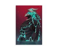 YAWRGJWRG Kaiju No. 8（4） Posters Decorative Aesthetic Canvas Poster Wall Art Decor Living Modern Family Bedroom Music Movie Poster 12x18inch(30x45cm) Unframe-style