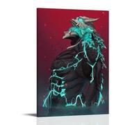 YAWRGJWRG Kaiju No. 8（4） Posters Decorative Aesthetic Canvas Poster Wall Art Decor Living Modern Family Bedroom Music Movie Poster 20x30inch(50x75cm) Frame-style