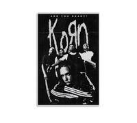 YAWRGJWRG Korn（1） Posters Decorative Aesthetic Canvas Poster Wall Art Decor Living Modern Family Bedroom Music Movie Poster 12x18inch(30x45cm) Unframe-style