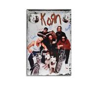 YAWRGJWRG Korn（2） Posters Decorative Aesthetic Canvas Poster Wall Art Decor Living Modern Family Bedroom Music Movie Poster 16x24inch(40x60cm) Unframe-style