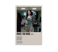 YAWRGJWRG Madison Beer Make You Mine 2024 Posters Decorative Aesthetic Canvas Poster Wall Art Decor Living Modern Family Bedroom Music Movie Poster 12x18inch(30x45cm) Unframe-style