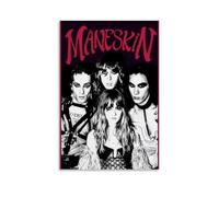 YAWRGJWRG Maneskin（1） Posters Decorative Aesthetic Canvas Poster Wall Art Decor Living Modern Family Bedroom Music Movie Poster 12x18inch(30x45cm) Unframe-style