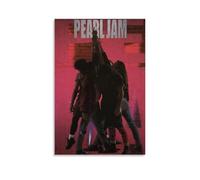YAWRGJWRG Pearl Jam Ten 1991 Posters Decorative Aesthetic Canvas Poster Wall Art Decor Living Modern Family Bedroom Music Movie Poster 16x24inch(40x60cm) Unframe-style
