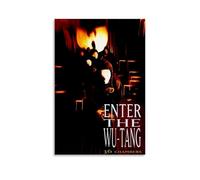 YAWRGJWRG Raekwon Enter The Wu-Tang Posters Decorative Aesthetic Canvas Poster Wall Art Decor Living Modern Family Bedroom Music Movie Poster 12x18inch(30x45cm) Unframe-style