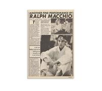 YAWRGJWRG Ralph Macchio Posters Decorative Aesthetic Canvas Poster Wall Art Decor Living Modern Family Bedroom Music Movie Poster 12x18inch(30x45cm) Unframe-style